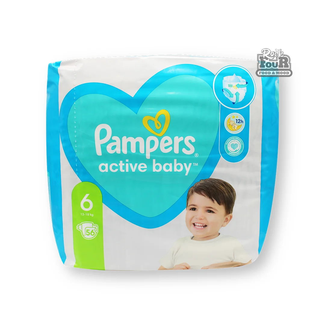 Մանկական տակդիր №6, 13-18կգ «Pampers» 56h